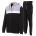 Чоловічий спортивний костюм Slazenger Full Zip Tracksuit Black/Grey