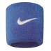 Nike Swoosh Wristband 2 Pack Blue/White