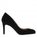 Женские босоножки Linea Stiletto Almond Shoes Black Suede