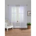 Детское нижнее белье Home Curtains Plain Dyed Voile Slot Top Panels Pairs White