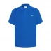 Мужская футболка поло Slazenger Plain Polo Shirt Mens Royal Blue