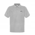 Мужская футболка поло Slazenger Plain Polo Shirt Mens Grey Marl