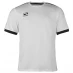 Мужская футболка с коротким рукавом Sondico Fundamental Polyester Football Top Mens White/Black