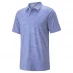Мужская футболка с коротким рукавом Puma Cloudspun Polo Shirt Mens Lav Pop Heather