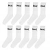 Шкарпетки Everlast 3 Pack Crew Socks Mens White