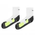 Шкарпетки Karrimor Dri Skin 2 Pack Running Socks Mens White/Fluo