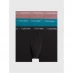Мужские трусы Calvin Klein Pack Cotton Stretch Boxer Shorts Blk/Rose/GrnPA3