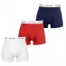 Мужские трусы Calvin Klein Pack Cotton Stretch Boxer Shorts Camel/Blk/Red