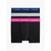 Мужские трусы Calvin Klein Pack Cotton Stretch Boxer Shorts Pink/Gry/BluCAQ