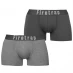 Мужские трусы Firetrap 2 Pack Boxer Shorts Grey / GreyMarl
