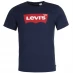 Мужская футболка с коротким рукавом Levis Batwing T Shirt Navy