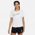 Чоловіча куртка Nike One Dri-FIT Swoosh Women's Short-Sleeved Top White