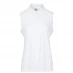 Мужская футболка поло Slazenger Sleeveless Polo Shirt Womens White