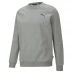 Чоловіча толстовка Puma No1 Crew Sweater Mens Grey S/Logo