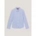 Tommy Hilfiger Boy's Oxford Long Sleeve Shirt Blue Melange