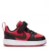 Детские кроссовки Nike Court Borough Low 2 Baby/Toddler Shoe Red/Black