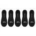 Шкарпетки Slazenger 5 Pack Invisible Socks Mens Black