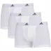 Детская пижама adidas Active Flex Cotton Trunk 3pk White