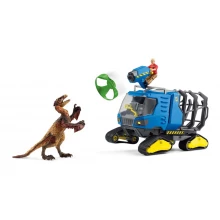 Schleich Dinosaurs Track Vehicle Toy Playset, 4 to 12 Years