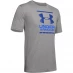 Мужская футболка с коротким рукавом Under Armour UA GL Foundation T Shirt Mens Steel Light Heather