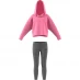 Детский спортивный костюм adidas OTH Fleece Tracksuit Infant Girls Pink/Dk Grey