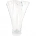 Biba Handkerchief Glass Vase Clear