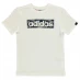 Детская футболка adidas Logo T Shirt Junior Wht/Blue/Grey