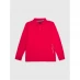Чоловіча толстовка Tommy Hilfiger Essential Long Sleeve Polo Shirt Red SNE