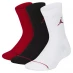 Шкарпетки Air Jordan 3 Pack Crew Socks Children's Gym Red