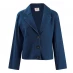 Женский пиджак Lee Cooper Wool Blend Jacket Ladies Blue