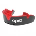 Opro Silver Mouth Guard Juniors Black/Red