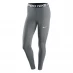 Детские штаны Nike Pro Women's Mid-Rise Mesh-Panelled Leggings Grey