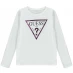 Детский свитер Guess Sleeve Logo T Shirt Wht A000 TWHT