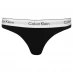 Жіноча білизна Calvin Klein Thong BLACK