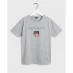 Детская футболка Gant Shield Logo T Shirt Grey Melag 94