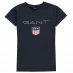 Детская футболка Gant Shield Logo T Shirt Navy 433
