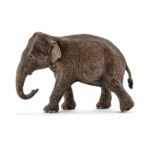 Schleich Wild Life Female Asian Elephant Toy Figure