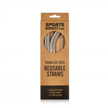 SportsDirect Stainless Steel Drinking Straws by Sports Direct