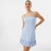 Женское платье Jack Wills Ruffle Hem Mini Dress Blue Print