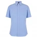 Firetrap Men's Classic Oxford Short Sleeve Shirt Blue