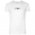 Мужская футболка с коротким рукавом Emporio Armani Logo T Shirt White