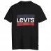 Мужская футболка с коротким рукавом Levis Logo T-Shirt Black