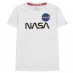 Детская футболка Alpha Industries NASA Reflect T Shirt White/Gold