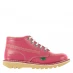 Детские ботинки Kickers Kickers Childrens High Boots Pink Leather