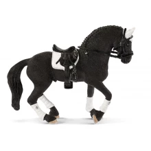 Schleich Horse Club Frisian Stallion Riding Tournament Toy