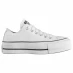 Женские кеды Converse Chuck Taylor All Star Platform Canvas Low Top Shoes White/Black 102
