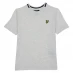 Детская пижама Lyle and Scott Lyle Tipped Tee In99 Light Grey