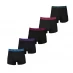 Женская пижама Giorgio Men's Essential 5-Pack Trunks Black / Multi
