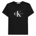 Детская футболка Calvin Klein Jeans Junior Monogram T Shirt Black