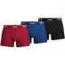 Мужская пижама Boss 3 Pack Boxer Shorts Blk/Red/Blu962